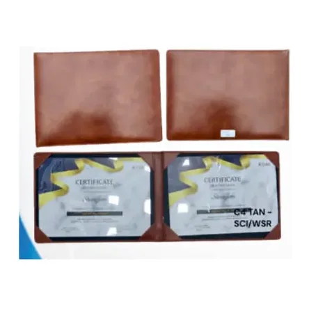 Brown Certicate Folder (Landscape)