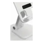 Rotate Plastic Mobile Stand White