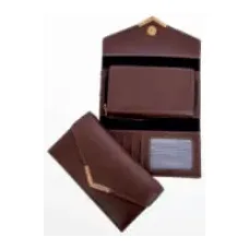 Ladies Purse Metal Clip with Mobile Pouch