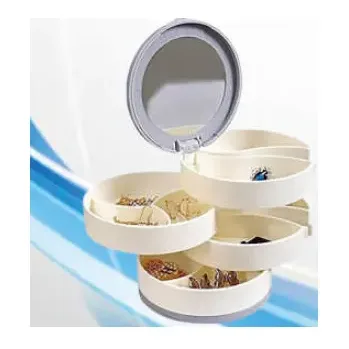 Plastic Jwellery Box with Mirror