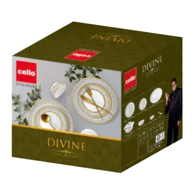 Cello Divine Dinner Set