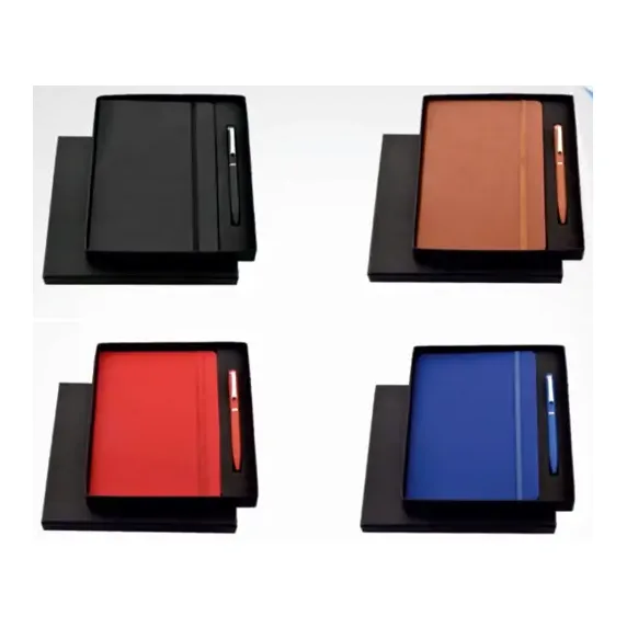 2-in-1 Elastic Diary Set