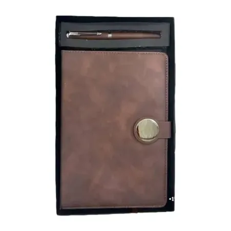 2-in-1 Round Magnet Diary Set