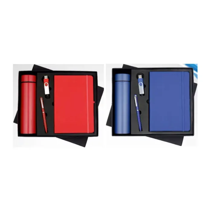 4-in-1 Bottle Pendrive Elastic Diary Set – 4-in-1 Gift Sets