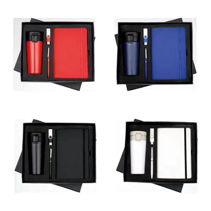 4-in-1 Flip Cup Pendrive Elastic Diary Set – 4-in-1 Gift Sets