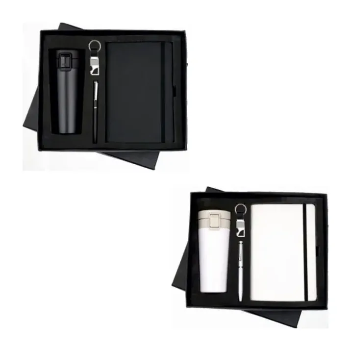 4-in-1 Flip Cup Keychain Elastic Diary Set – 4-in-1 Gift Sets