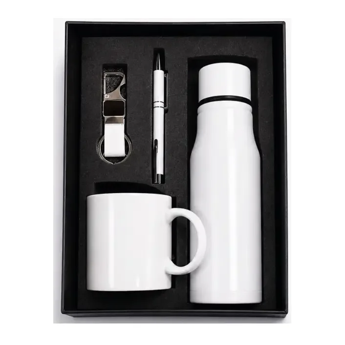 1 Bottle Cup Pen Keychain Set – 4-in-1 Gift Sets