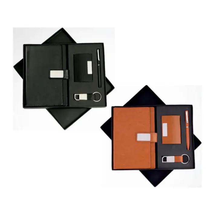4-in-1 Cardholder Magnet Flip Diary Set – 4-in-1 Gift Sets