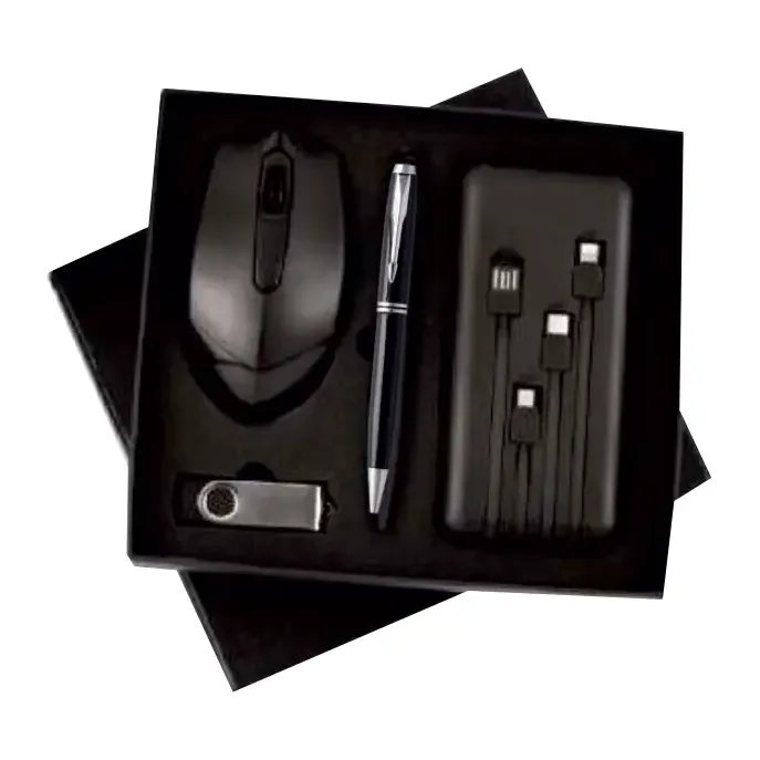 4-in-1 Powerbank Pendrive Mouse Pen Set – 4-in-1 Gift Sets