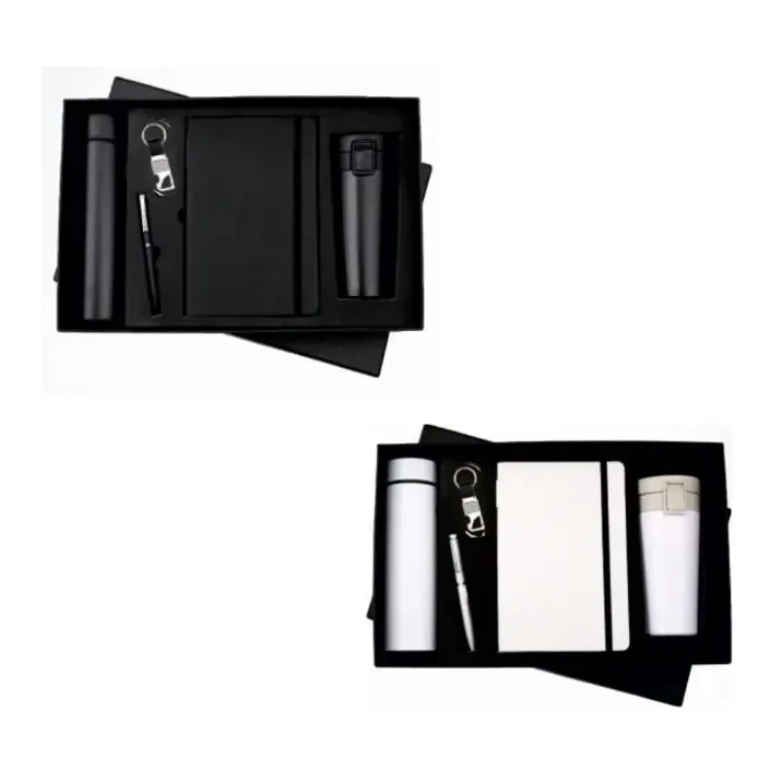 5-in-1 Elastic Diary with Filp Cup Set
