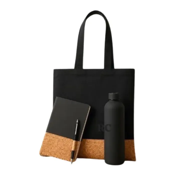 Cork Tote Bag Gift Set